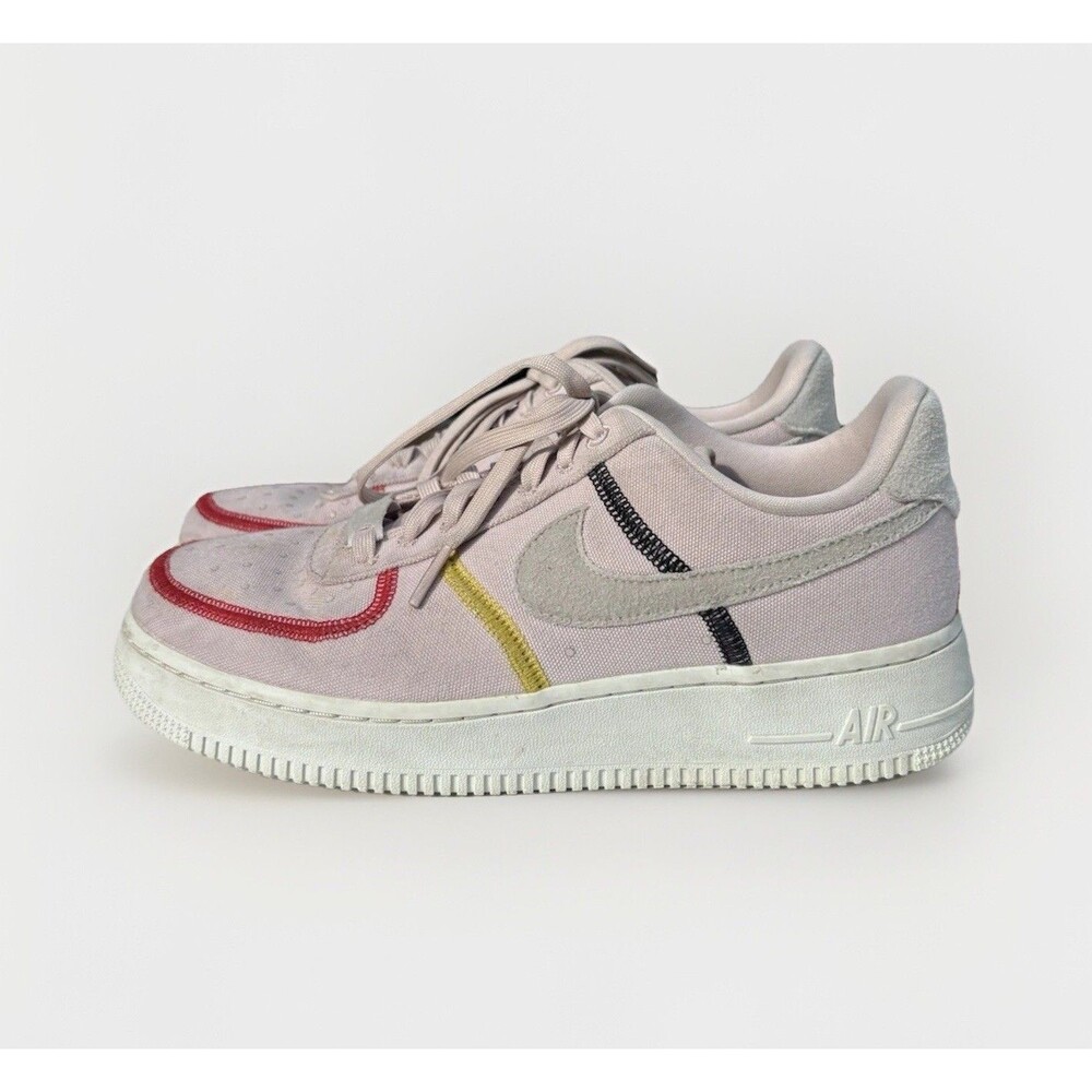 Nike Air Force 1 ’07 LX Siltstone Red Women’s 8.5 Canvas 2020 CZ0375-600